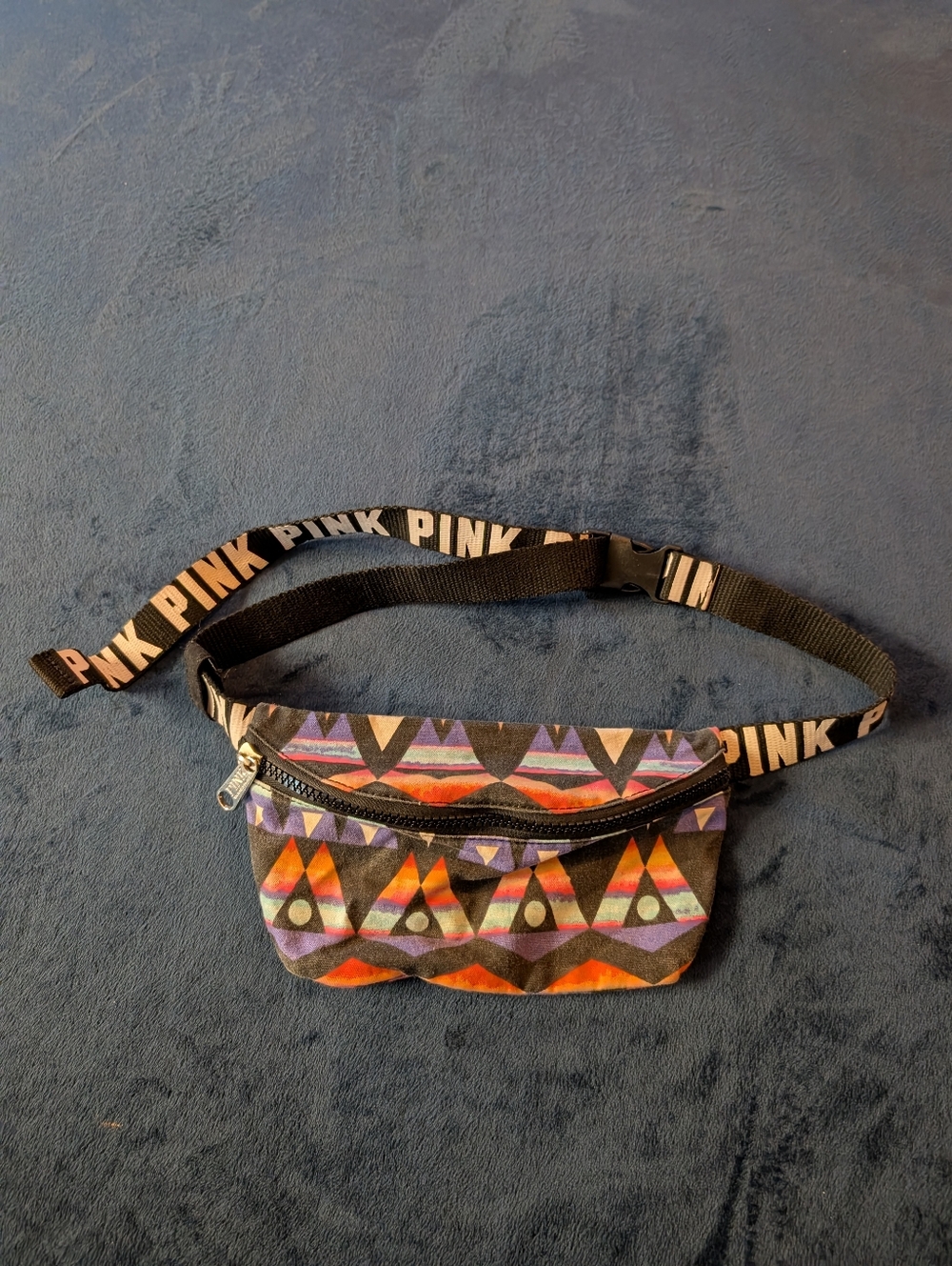 PINK Tribal Victoria Secret Fanny Pack Waist Bag Purse Y2k